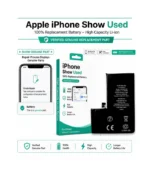 Apple iPhone 15 Pro Max Show Used 100% Replacement Battery – High Capacity Li-ion