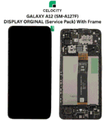 SAMSUNG GALAXY A12 SM-A127F DISPLAY LCD – With Frame
