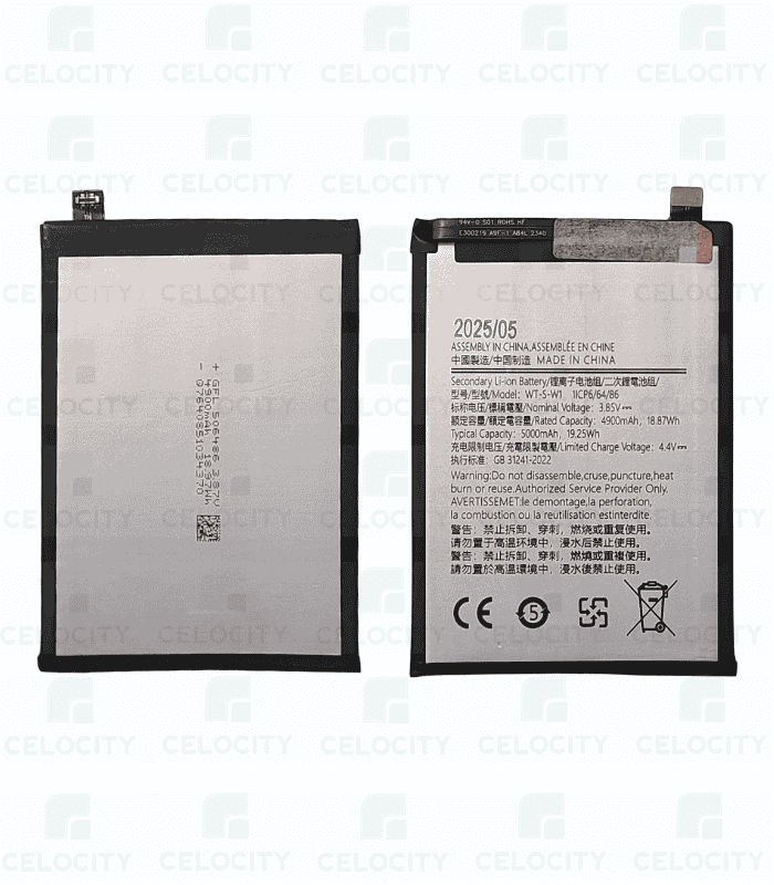 Samsung Galaxy A22 5G SM-A226 / A14 5G A146B - EB-BA226ABY SCUD-WT-W1 / WT-S-W1 Batteria High-Quality OEM Replacement Part