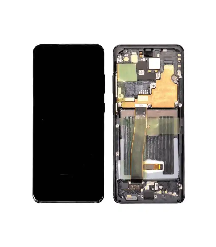 Samsung Galaxy S20 Ultra 5G (SM-G988B) Display LCD Original AMOLED (Service Pack) with Frame